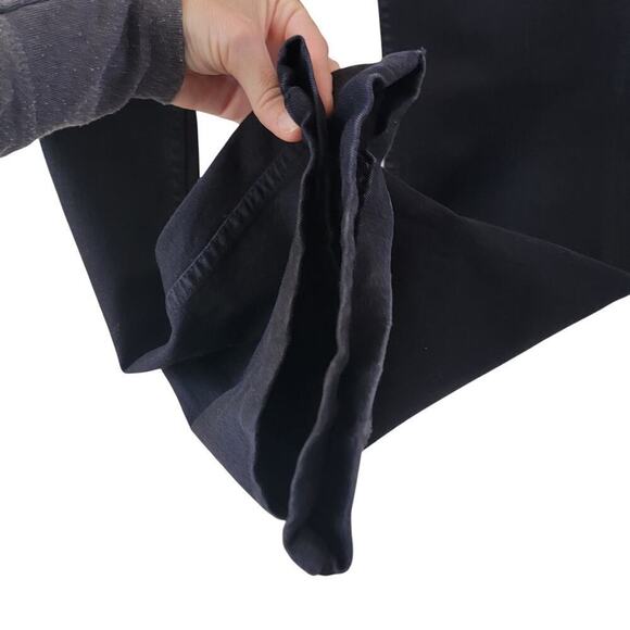 Hudson Jeans Hudson Y2K Low Rise Dark Black Flap Button Pocket Slim Boot Size 26 - Picture 4 of 11